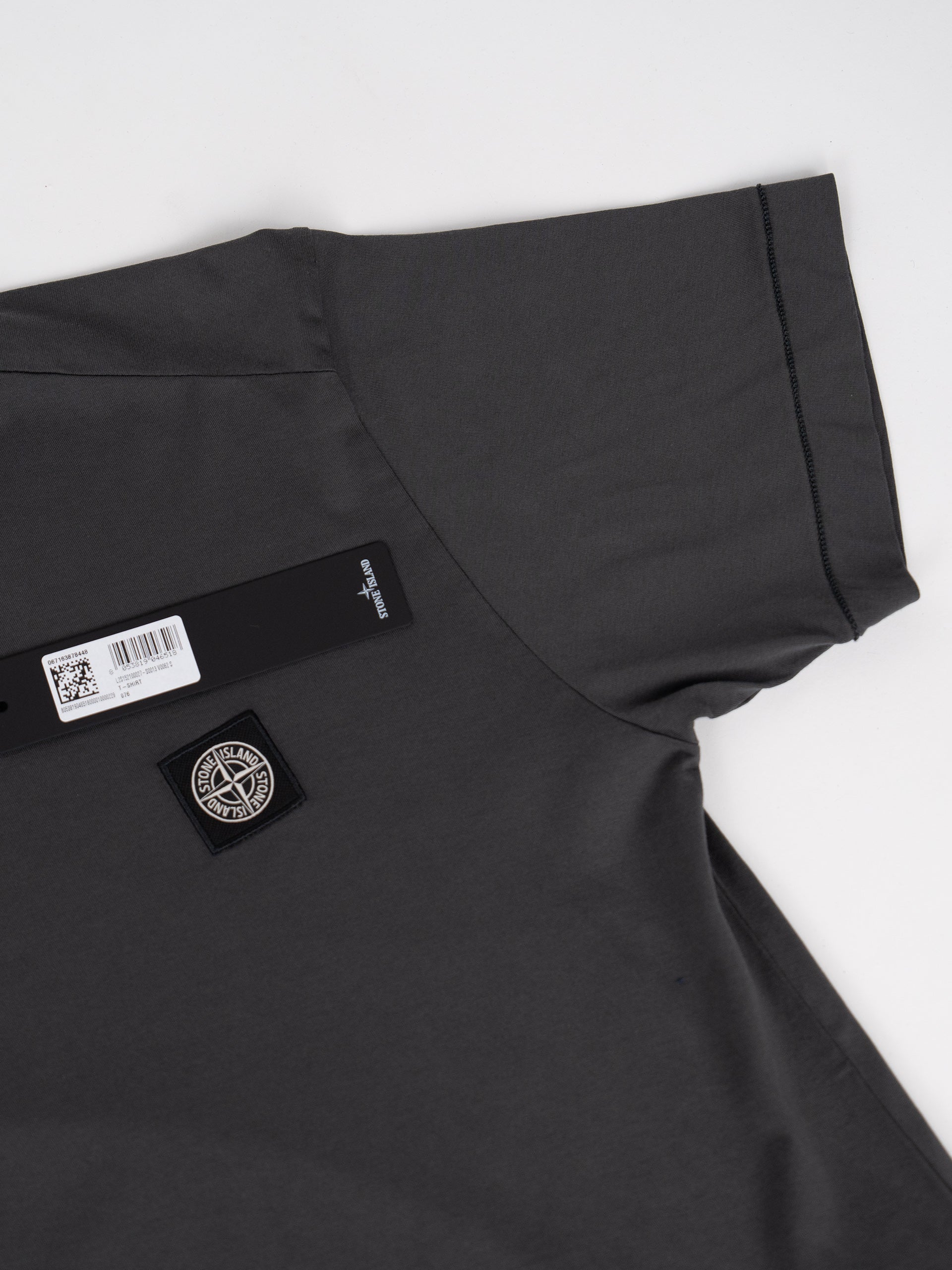 Stone Island Patch Logo T-shirt Grey