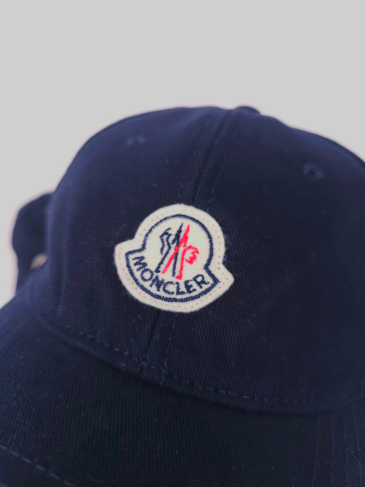Moncler Navy Baseball Cap