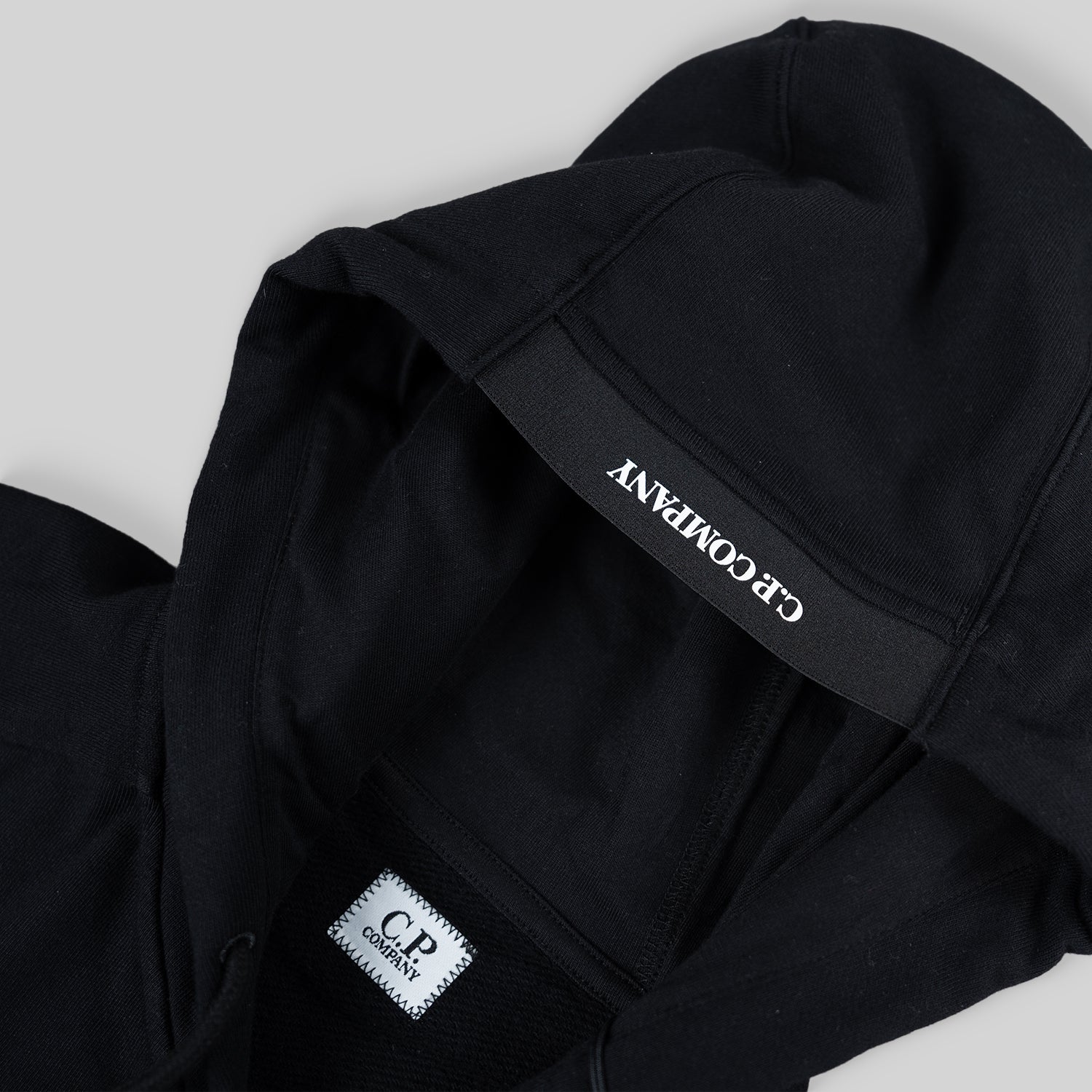C.P Company Black Zip Hoodie