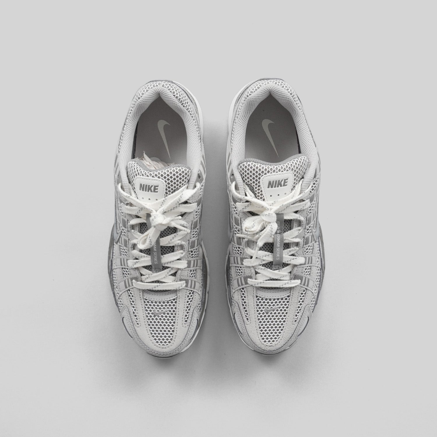 Nike P-6000 Trainers Light Iron Ore Metallic Silver Photon Dust