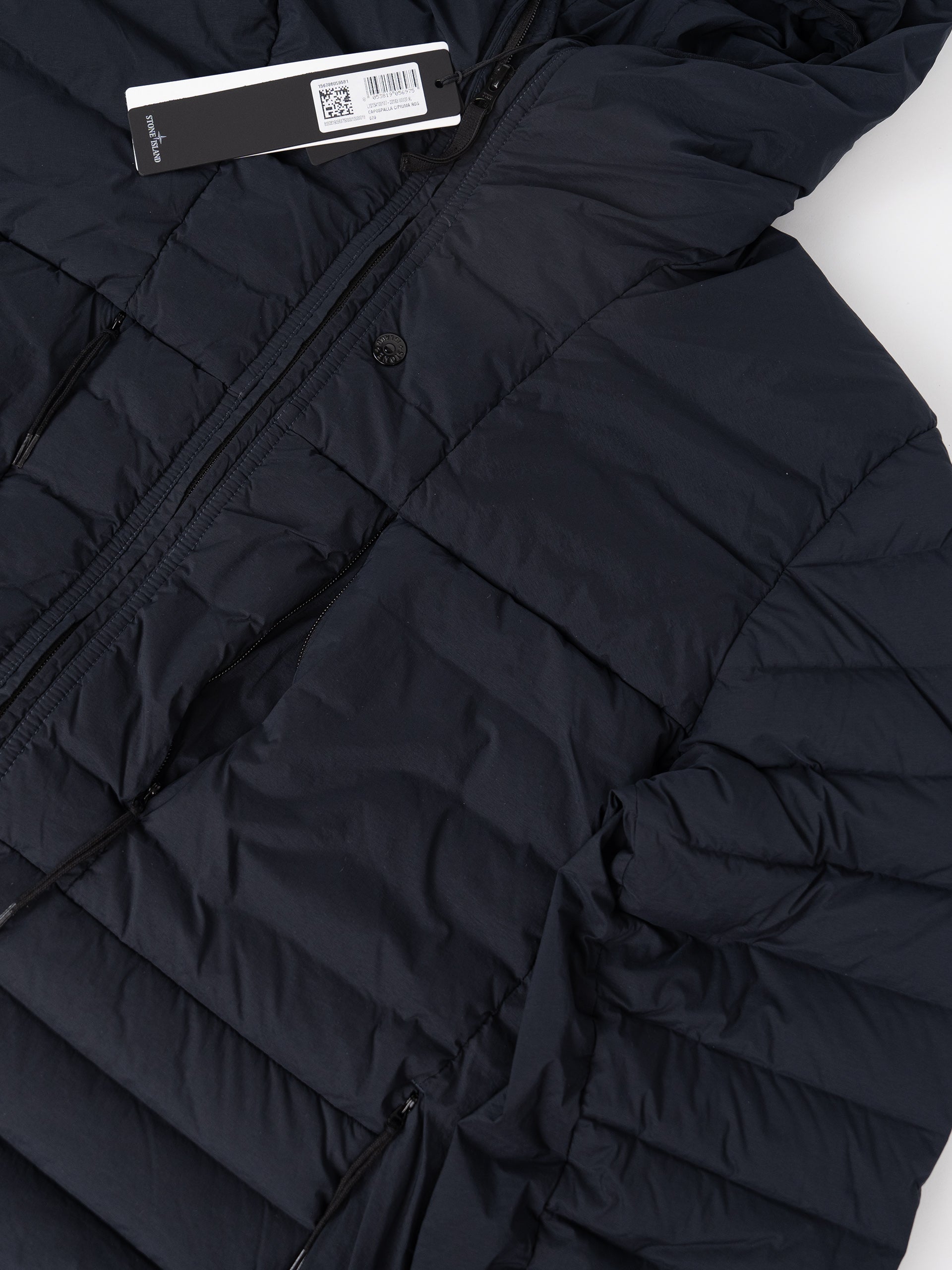 Stone Island Seamless Tunnel Nylon Down-TC Jacket – Navy
