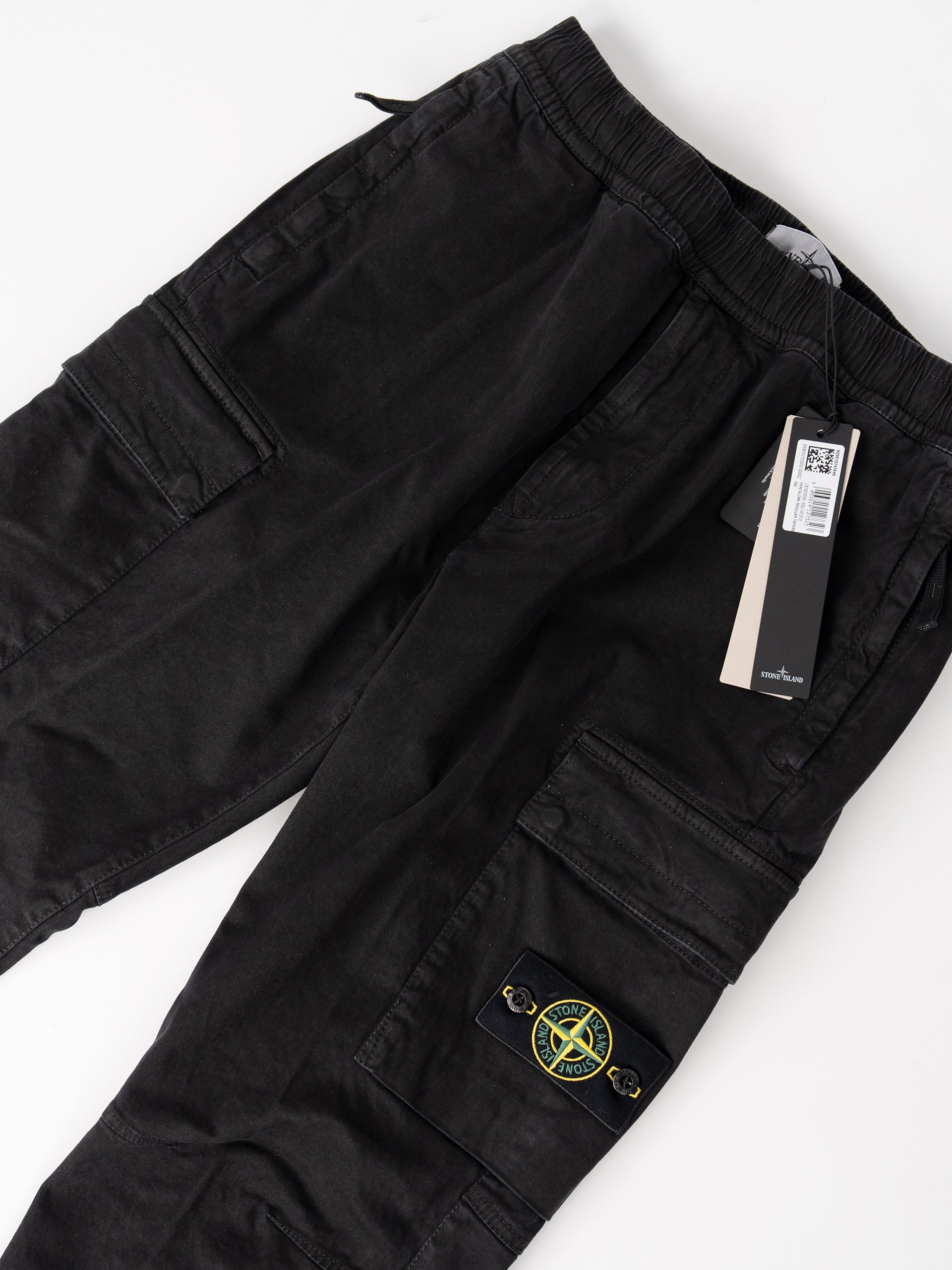 Stone Island Cargo Pants Black