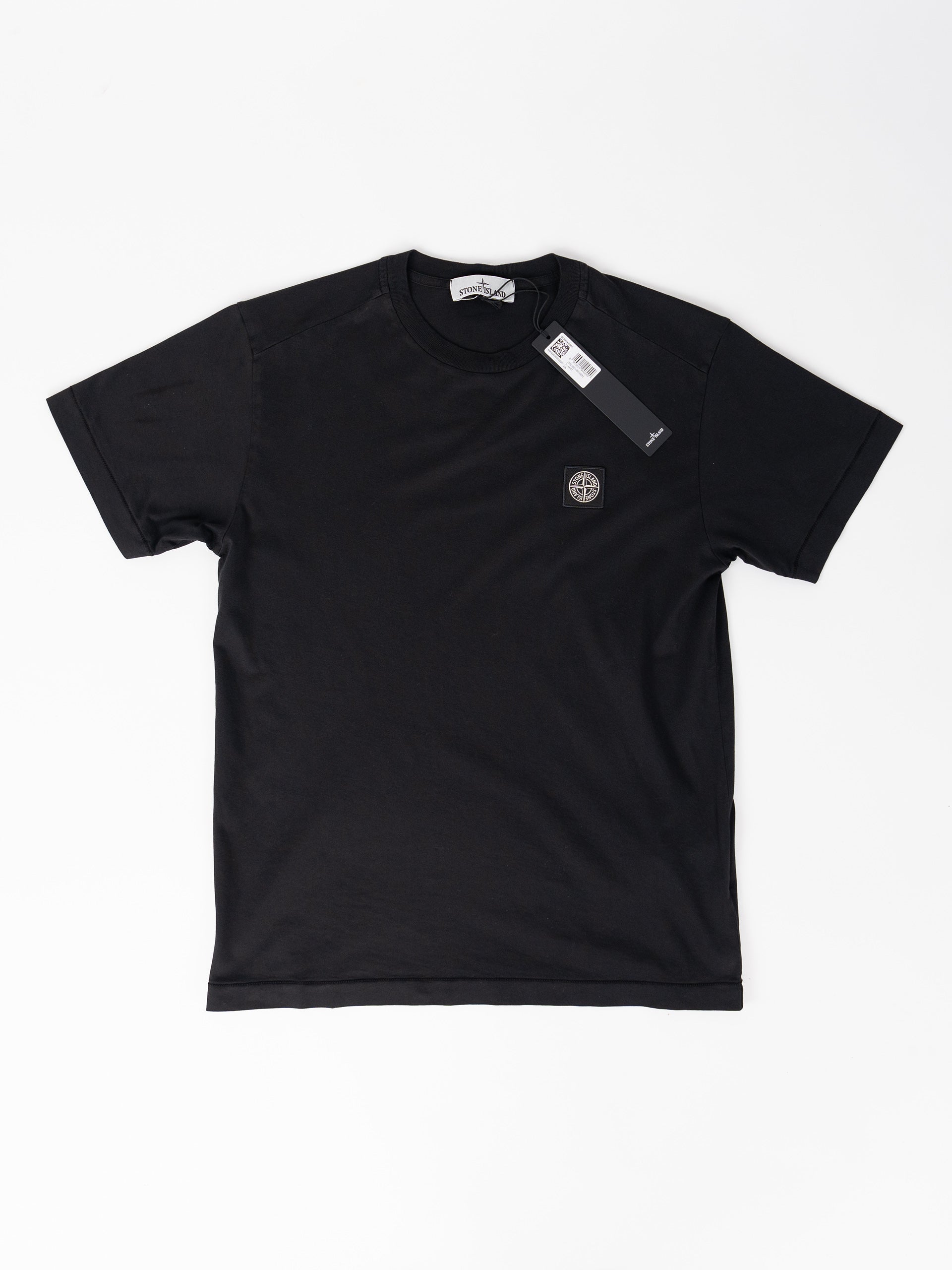 Stone Island Patch Logo T-shirt Black