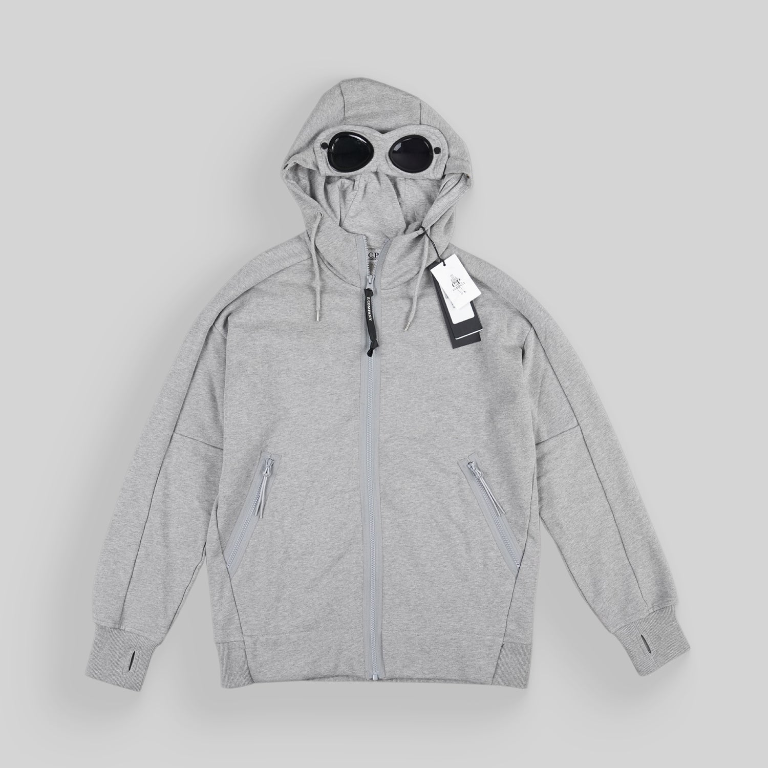 C.P Company Grey Zip Sweatshirt