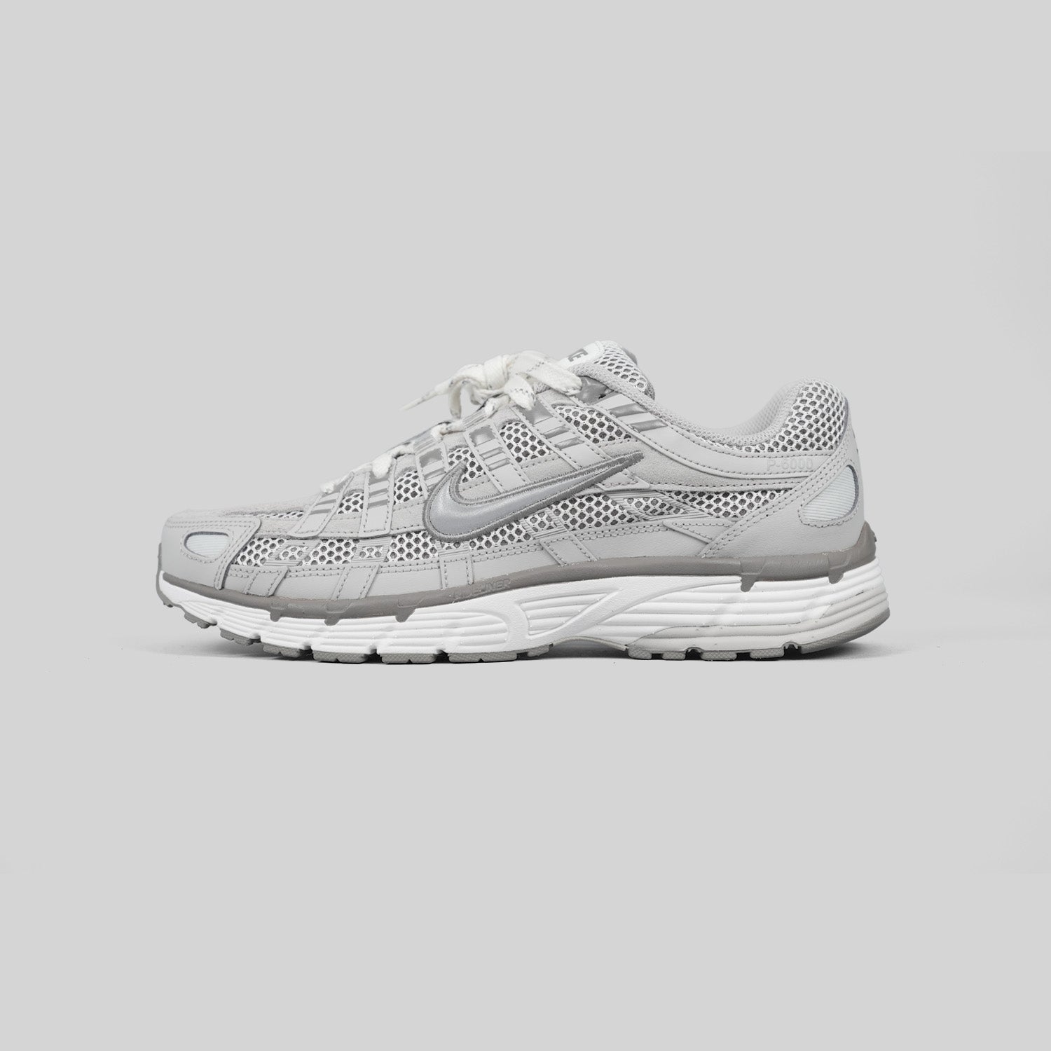 Nike P-6000 Trainers Light Iron Ore Metallic Silver Photon Dust