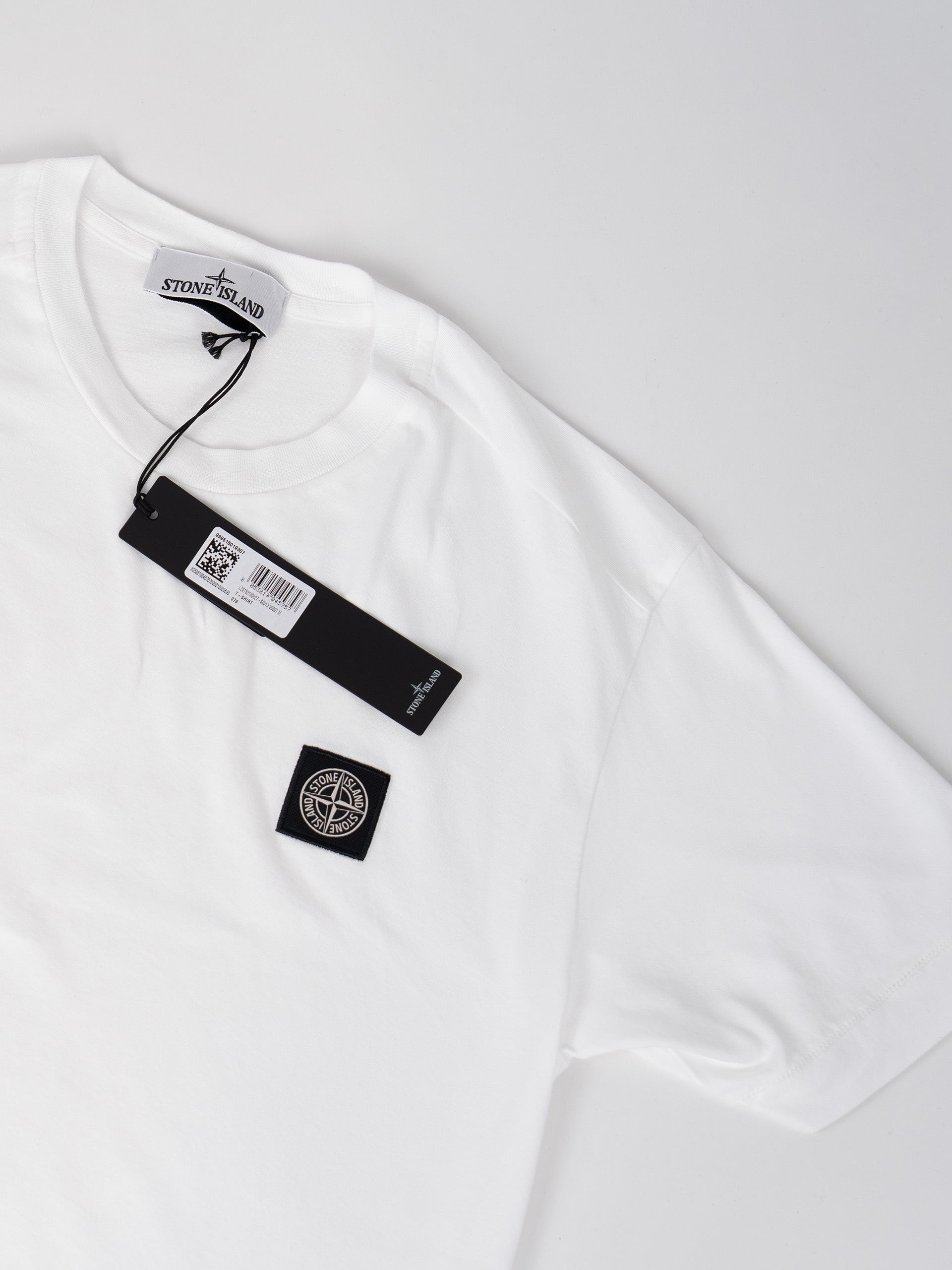 Stone Island Compass Logo T-Shirt – White